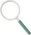 A magnifying glass